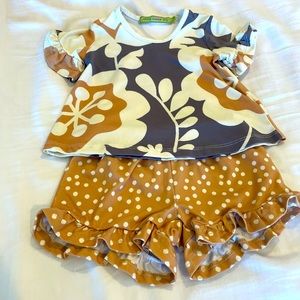 Millie loves lily matching shorts set